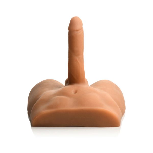 Jock Ass Masturbator with Posable 7 in. Dildo Medium - Image 10