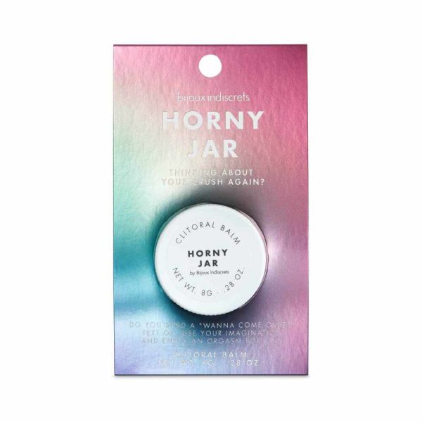 Bijoux Indiscrets Clitherapy Horny Jar Clitoral Balm 0.28 oz. - Image 2