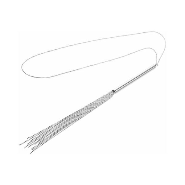 Bijoux Indiscrets Magnifique Chain Necklace Whip Silver - Image 2