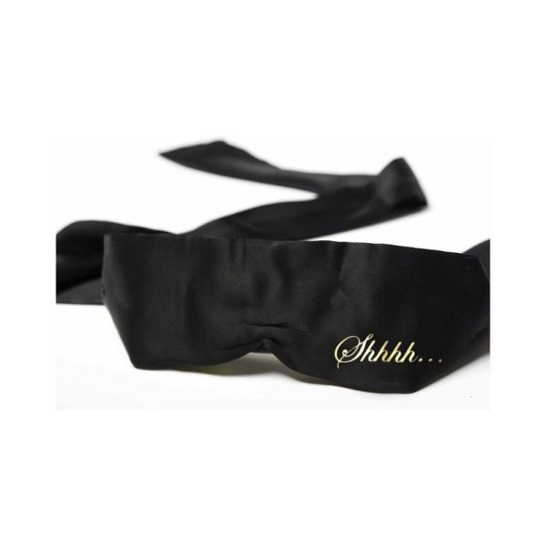 Bijoux Indiscrets Shhh Satin Blindfold - Image 2