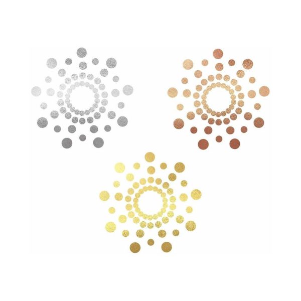 Bijoux Indiscrets Mimi Metallic Body Tattoos - Image 2