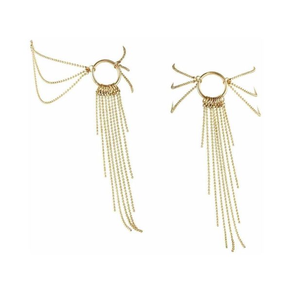 Bijoux Indiscrets Magnifique Feet Chain Gold - Image 2