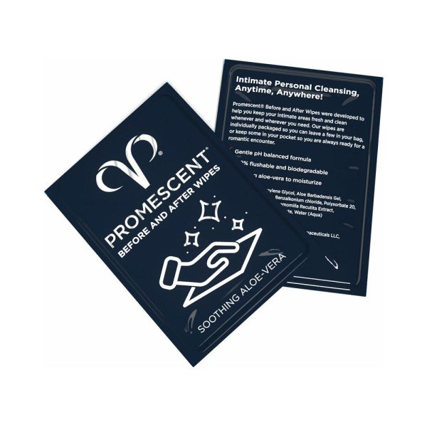Promescent Before & After Individual Wipes 40-Pack - Image 2