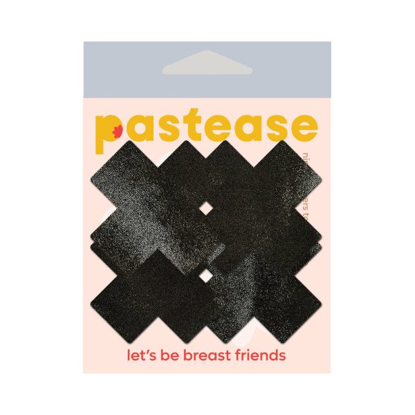 Pastease Petites Crosses Pasties Black - Image 4