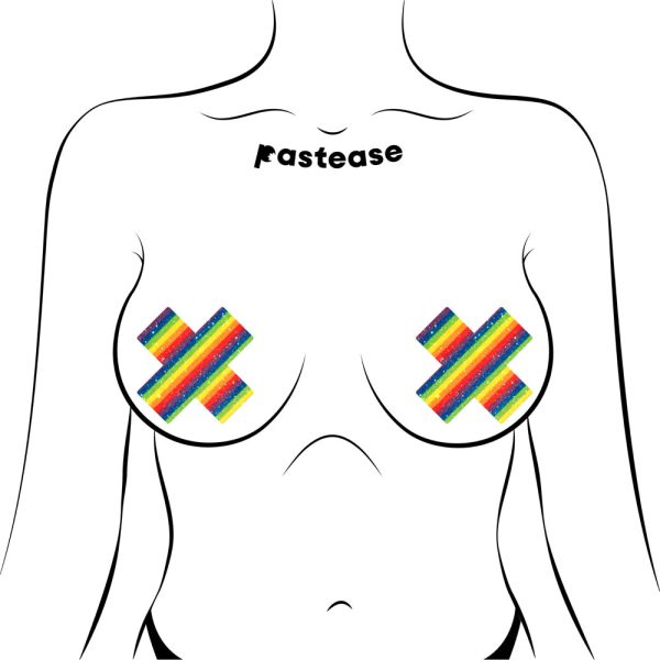 Pastease Glitter Pride Crosses Rainbow - Image 2