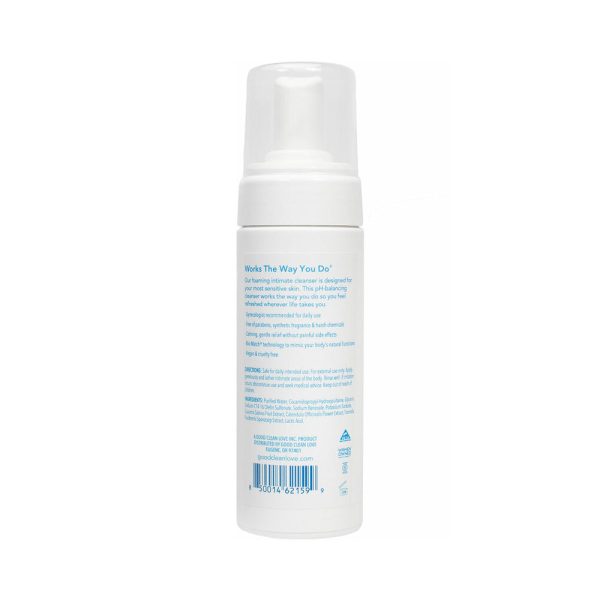 Good Clean Love Ultra Sensitive Foaming Feminine Wash 5 oz. - Image 2