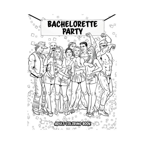 Bachelorette Party Coloring Book - Image 2