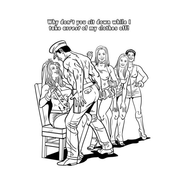 Bachelorette Party Coloring Book - Image 3