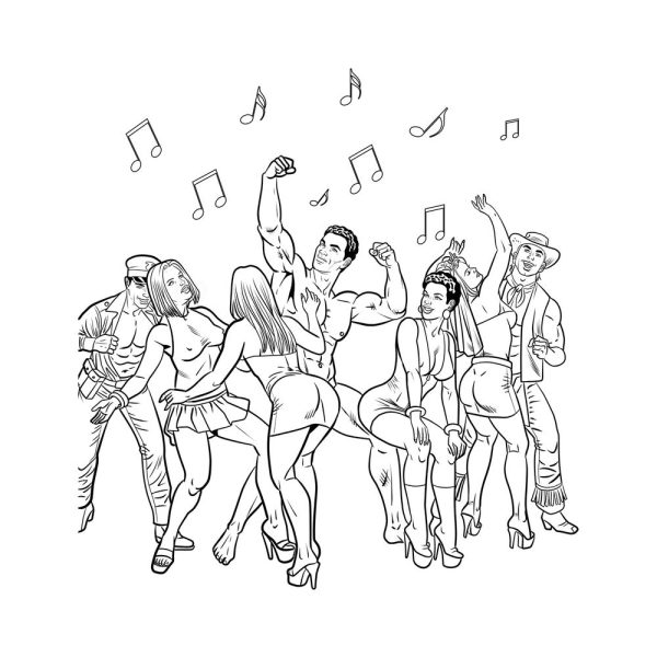 Bachelorette Party Coloring Book - Image 5
