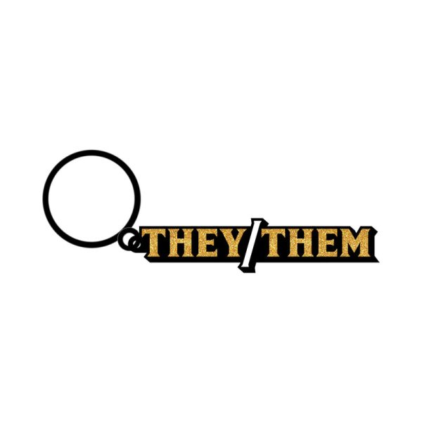 They/Them Keychain - Image 2