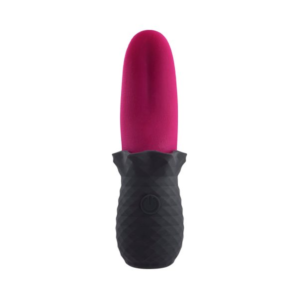 Selopa Tongue Teaser Vibe Rechargeable Silicone Pink Black - Image 2