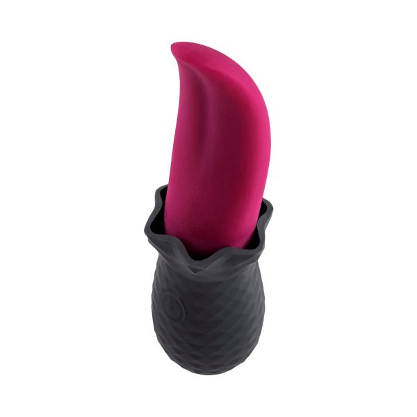 Selopa Tongue Teaser Vibe Rechargeable Silicone Pink Black - Image 6