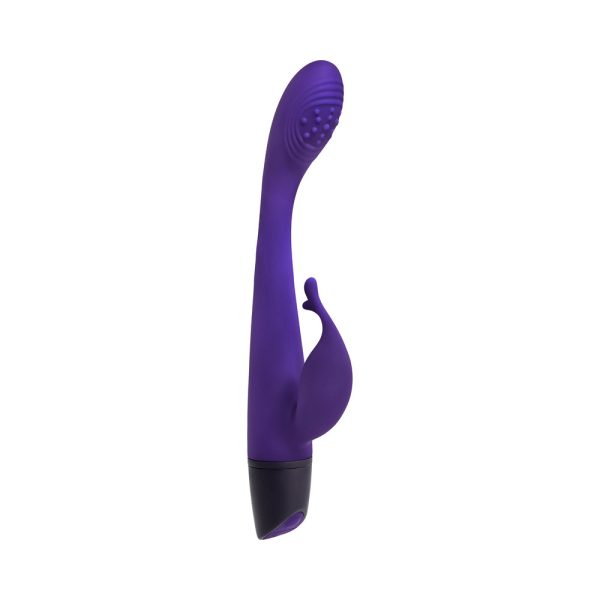 Selopa Plum Passion Rechargeable Dual Stim Silicone Purple - Image 4