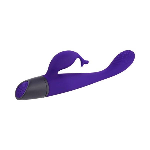 Selopa Plum Passion Rechargeable Dual Stim Silicone Purple - Image 6