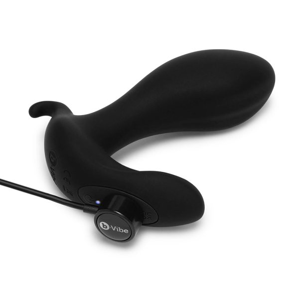 b-Vibe Expand Expanding and Vibrating Remote Control Plug Black - Image 9