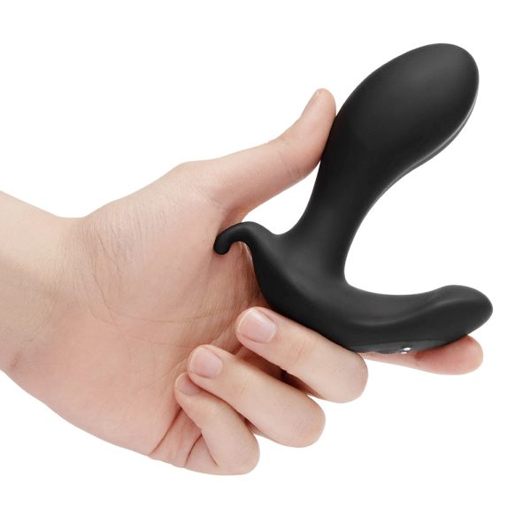 b-Vibe Expand Expanding and Vibrating Remote Control Plug Black - Image 10