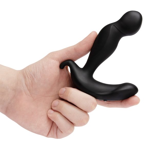 b-Vibe 360 Rotating and Vibrating Remote Control Plug Black - Image 9