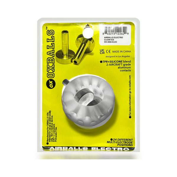 OxBalls Airballs Electro Air-Lite Ballstretcher Clear Ice - Image 9