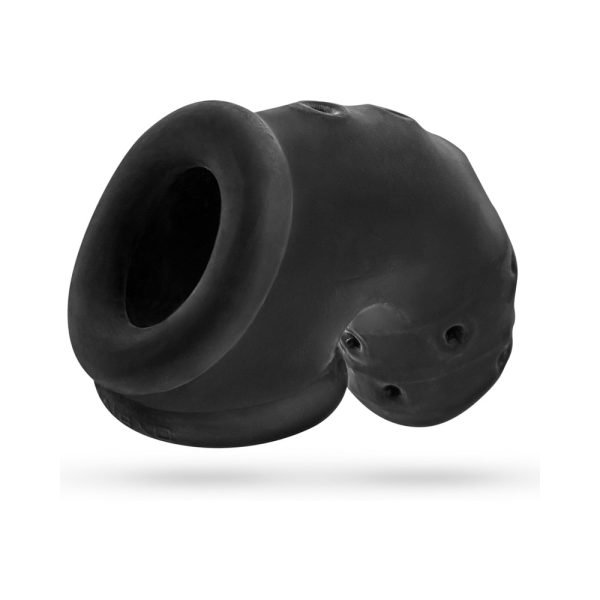 OxBalls Airlock Air-Lite Vented Chastity Black Ice - Image 3