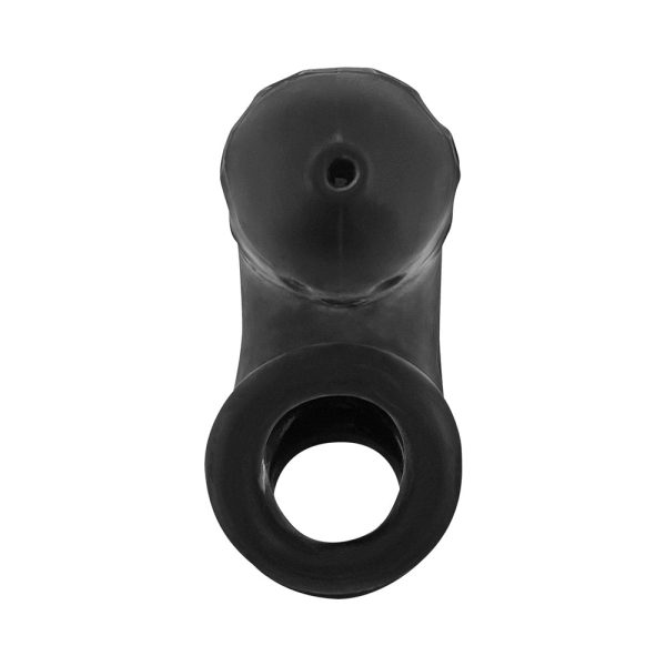OxBalls Airlock Air-Lite Vented Chastity Black Ice - Image 5