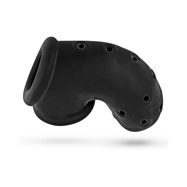 OxBalls Airlock Air-Lite Vented Chastity Black Ice - Image 6