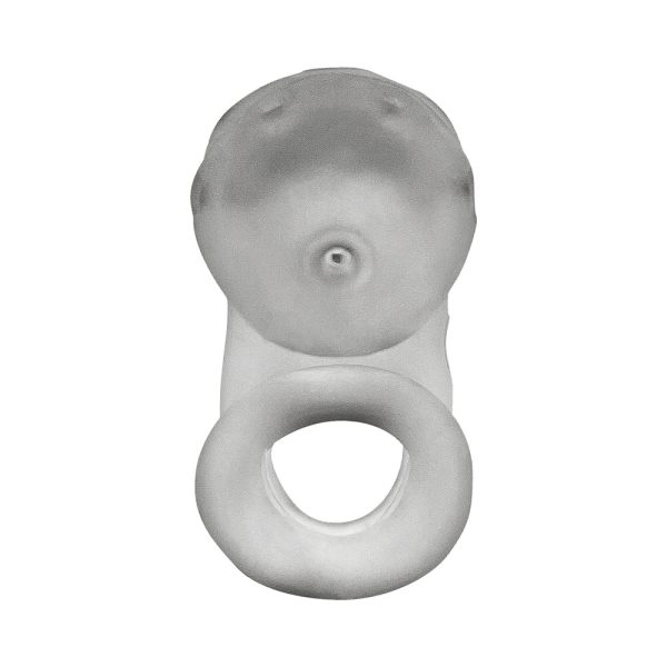 OxBalls Airlock Air-Lite Vented Chastity Clear Ice - Image 2