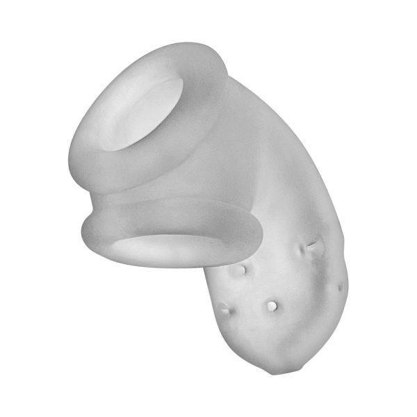 OxBalls Airlock Air-Lite Vented Chastity Clear Ice - Image 5