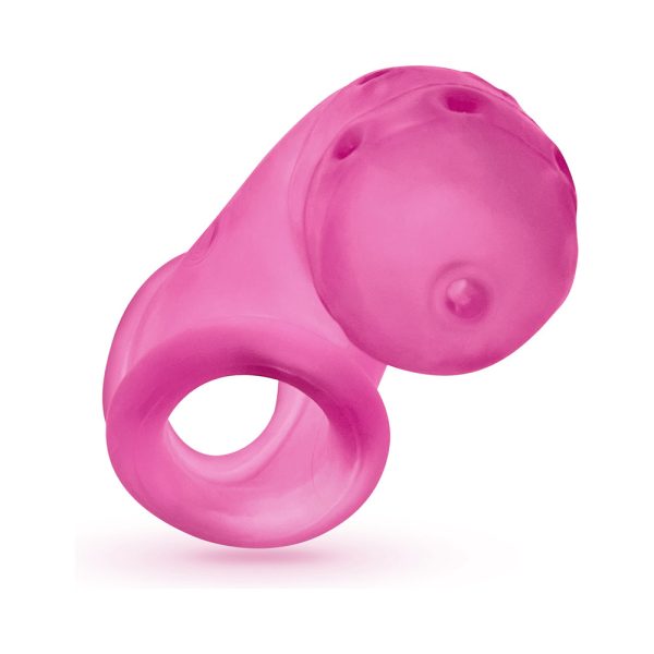 OxBalls Airlock Air-Lite Vented Chastity Pink Ice - Image 4