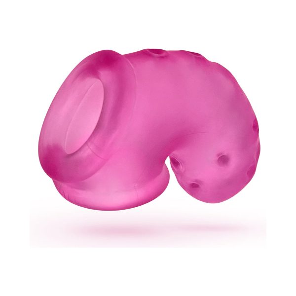 OxBalls Airlock Air-Lite Vented Chastity Pink Ice - Image 5
