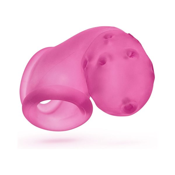 OxBalls Airlock Air-Lite Vented Chastity Pink Ice - Image 6