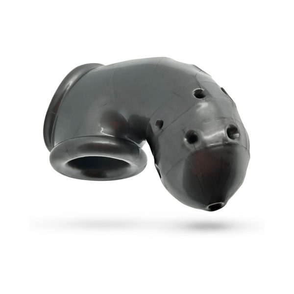 OxBalls Airlock Air-Lite Vented Chastity Steel - Image 3