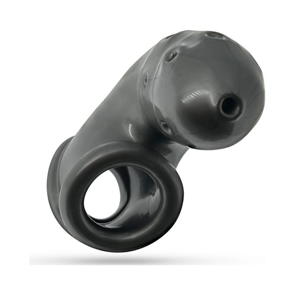 OxBalls Airlock Air-Lite Vented Chastity Steel - Image 6