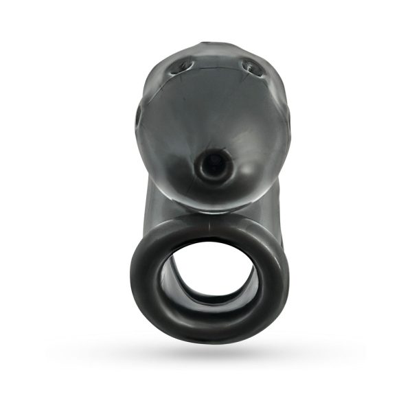 OxBalls Airlock Air-Lite Vented Chastity Steel - Image 7