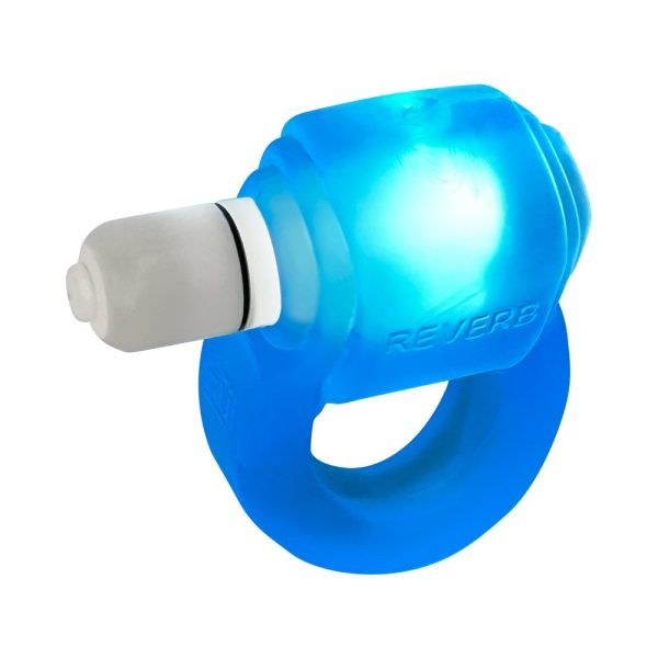 OxBalls Glowdick Cockring With Led Blue Ice - Image 3