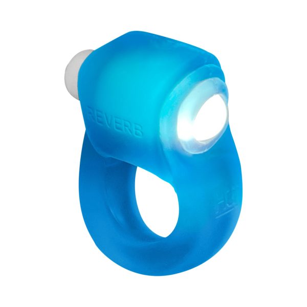 OxBalls Glowdick Cockring With Led Blue Ice - Image 4
