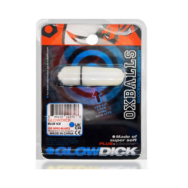 OxBalls Glowdick Cockring With Led Blue Ice - Image 8