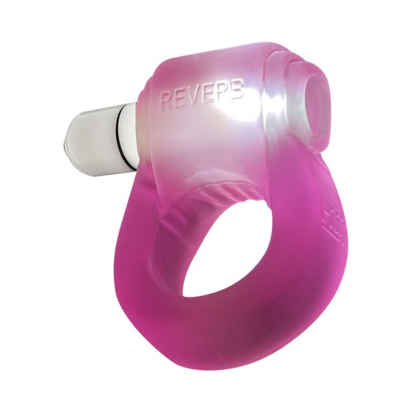 OxBalls Glowdick Cockring With Led Pink Ice - Image 4