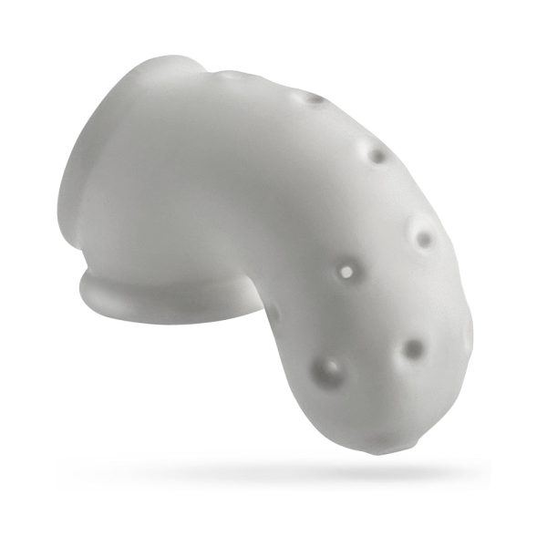 OxBalls Airlock Air-Lite Vented Chastity White Ice - Image 3