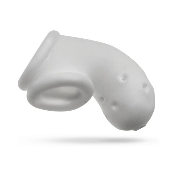 OxBalls Airlock Air-Lite Vented Chastity White Ice - Image 6