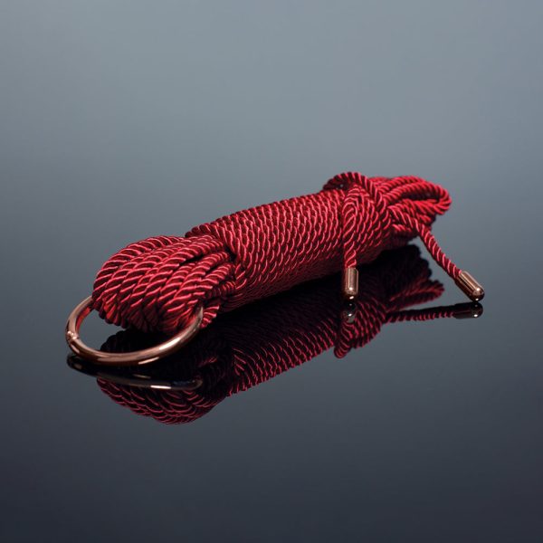 Coquette Pleasure Collection Silky Rope Red - Image 3