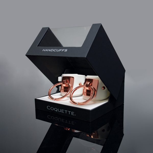 Coquette Pleasure Collection Cuffs White - Image 7