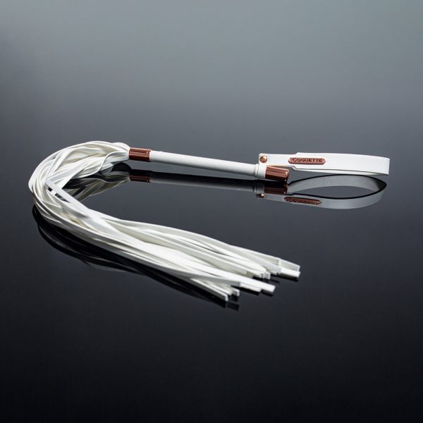 Coquette Pleasure Collection Whip White - Image 2