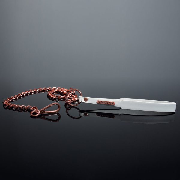 Coquette Pleasure Collection Leash White - Image 2