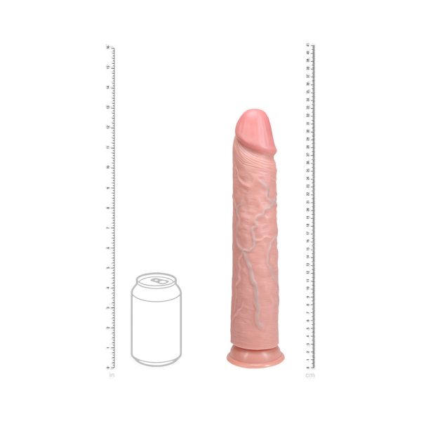 RealRock Extra Long 13 in. Dildo Beige - Image 5
