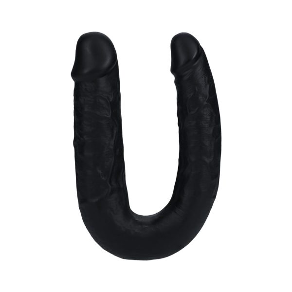 RealRock 7 in. U-Shaped Double Dildo Black - Image 2