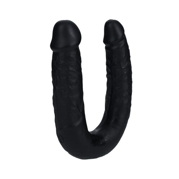 RealRock 7 in. U-Shaped Double Dildo Black - Image 3
