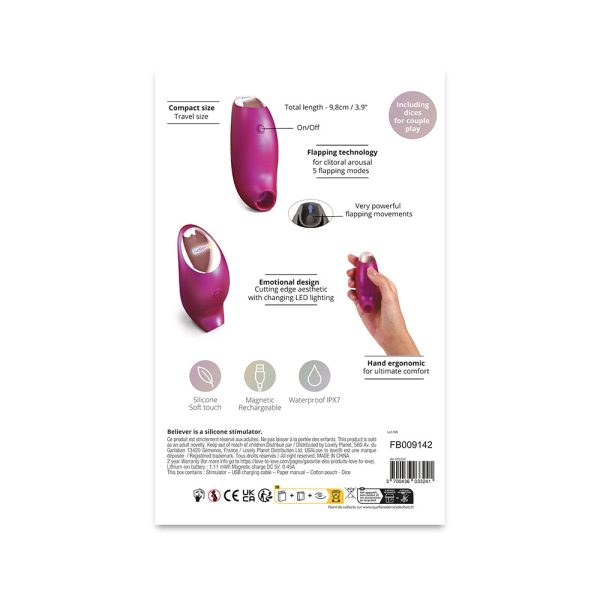 Love to Love Believer Iridescent Berry - Image 8