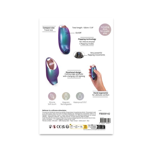 Love to Love Believer Iridescent Turquoise - Image 8