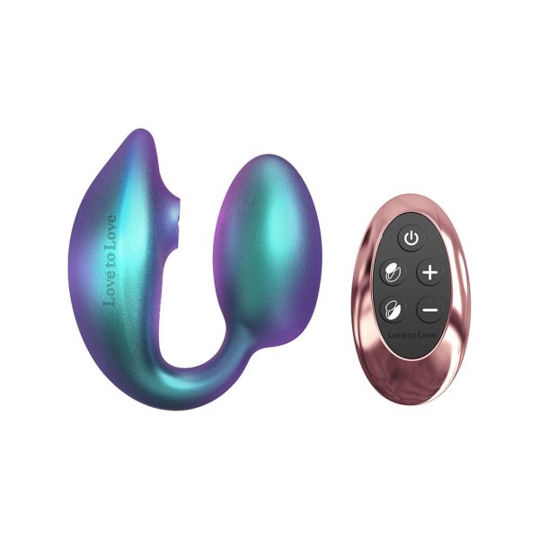 Love to Love Wonderlover with Remote Iridescent Turquoise - Image 2