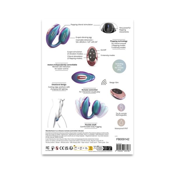 Love to Love Wonderlover with Remote Iridescent Turquoise - Image 9